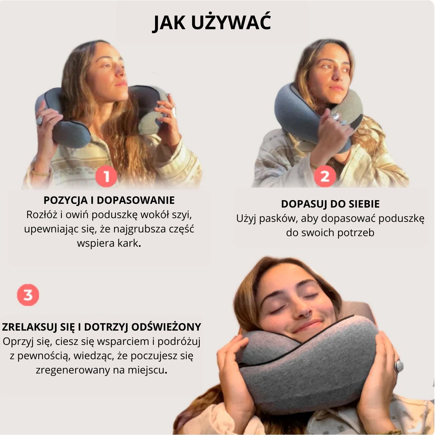 Poduszka ZIPILLOW® - Sen premium z pianki memory Ma boutique