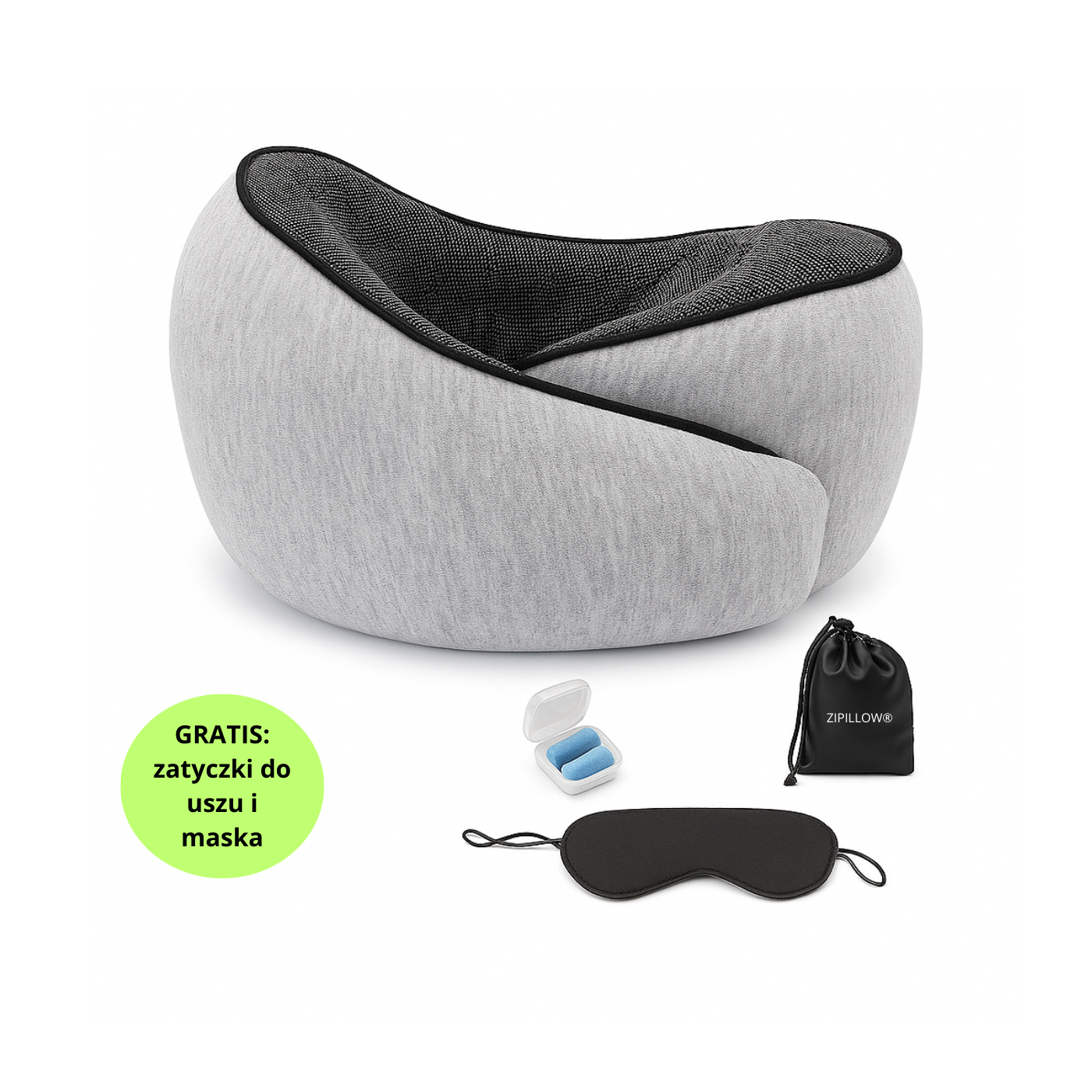 Poduszka ZIPILLOW® - Sen premium z pianki memory Ma boutique