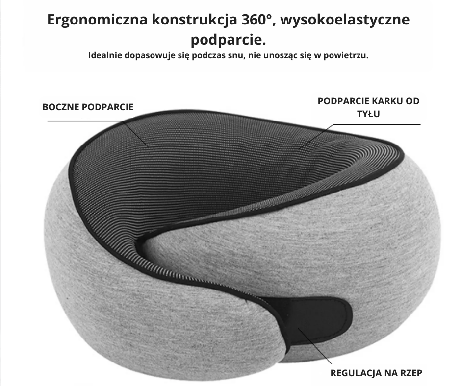 Poduszka ZIPILLOW® - Sen premium z  pianki memory Ma boutique